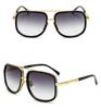 Retro Fashion Metal Leg Sunglasses for Outdoor Wear