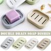 1PC Bathroom Dish Plate Case Home Shower Travel Hiking Box Dispenser Soap Holder Box Tools Plastic Container Rack Soap New