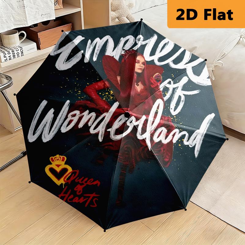1pc Descendants umbrella Portable 8-rib structure suitable for all seasons, home, travel, outdoor umbrella
