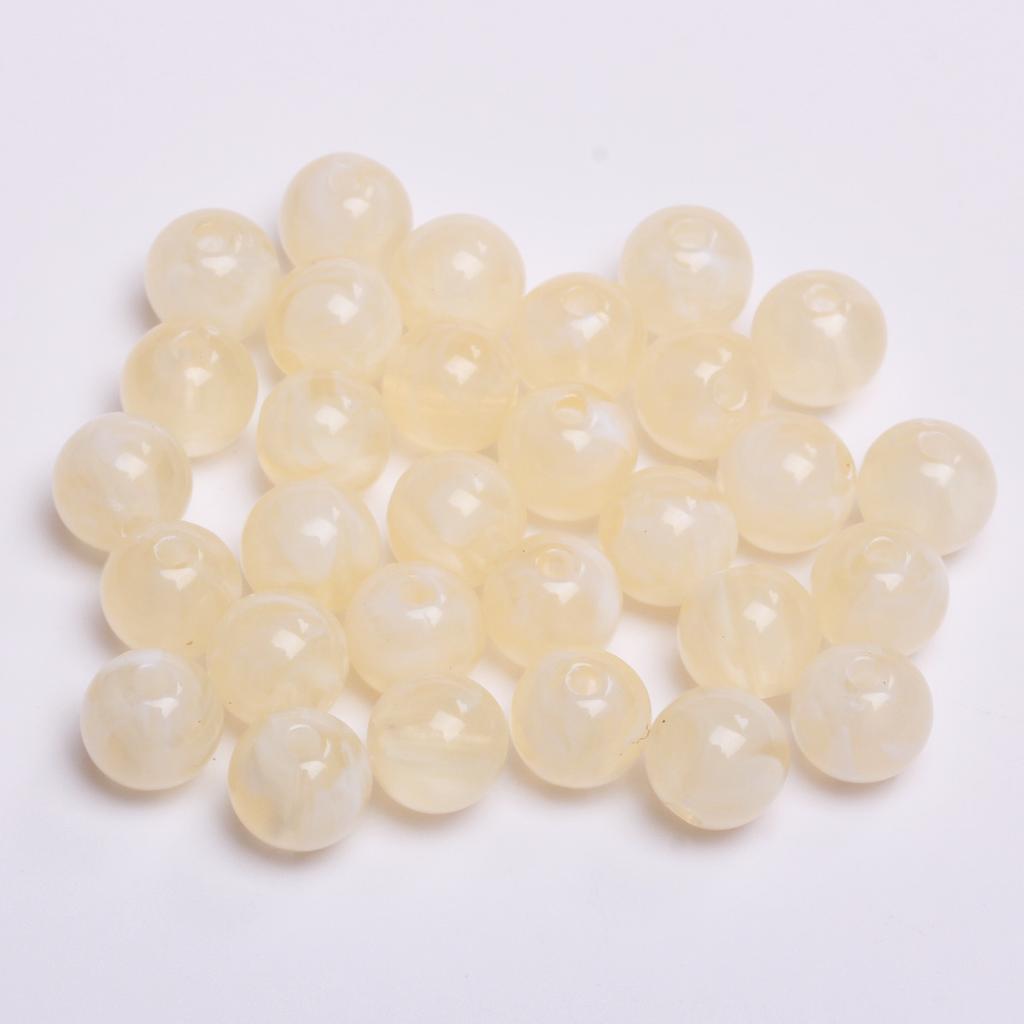 Бусины россыпью, аксессуары для бисероплетения, 8 мм, ручная работа, изготовление ювелирных изделий из смолы, браслет, ожерелье, аксессуары, 30 шт., модный имитационный нефритовый камень, круглый