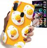 Etui Do Samsung Galaxy A20E - Słodkie Uśmiechnięte Jajka Case + Folia