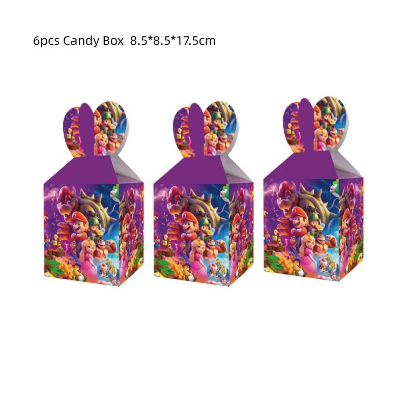 Mario Movie Kids Birthday Party Decoration Banner Tableware Supplies