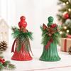 Christmas Iron Bell Tabletop Decorations Home Holiday Party Table Centerpiece Ornament