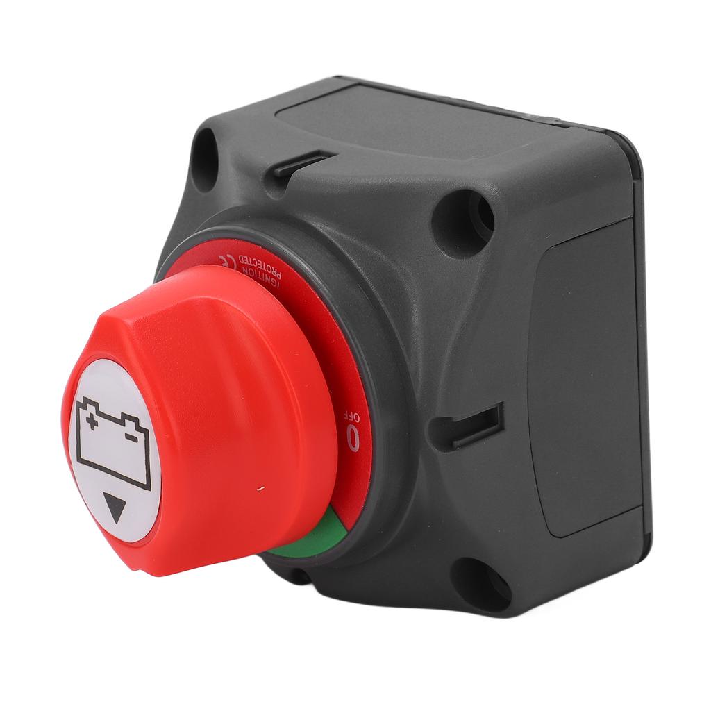 Battery Disconnect Switch On Off 12‑48VDC 275A Heat Resistant Universal for Car RV ATV Boat