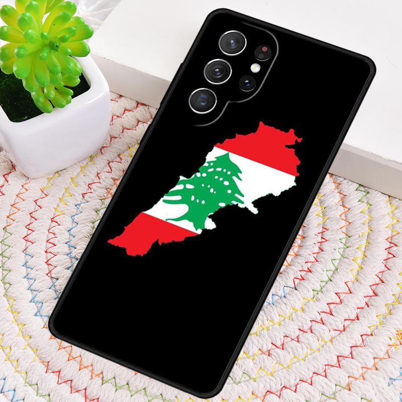 Силиконовый чехол для телефона с флагом Ливана для Samsung Galaxy note 10 pro S26 S25 S24 S23 S22 S21 Plus S25Ultra Capa Cover