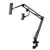 ELECOM Tablet Smartphone Can Install 2 Z Arm Type Main Holder Compatible with To Sub Holder Compatible with To Black Stand, Stand, Devices, Stand, 4.6