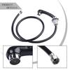 Black Shower Head & Hose Non-pressurized Anti-corrosion
