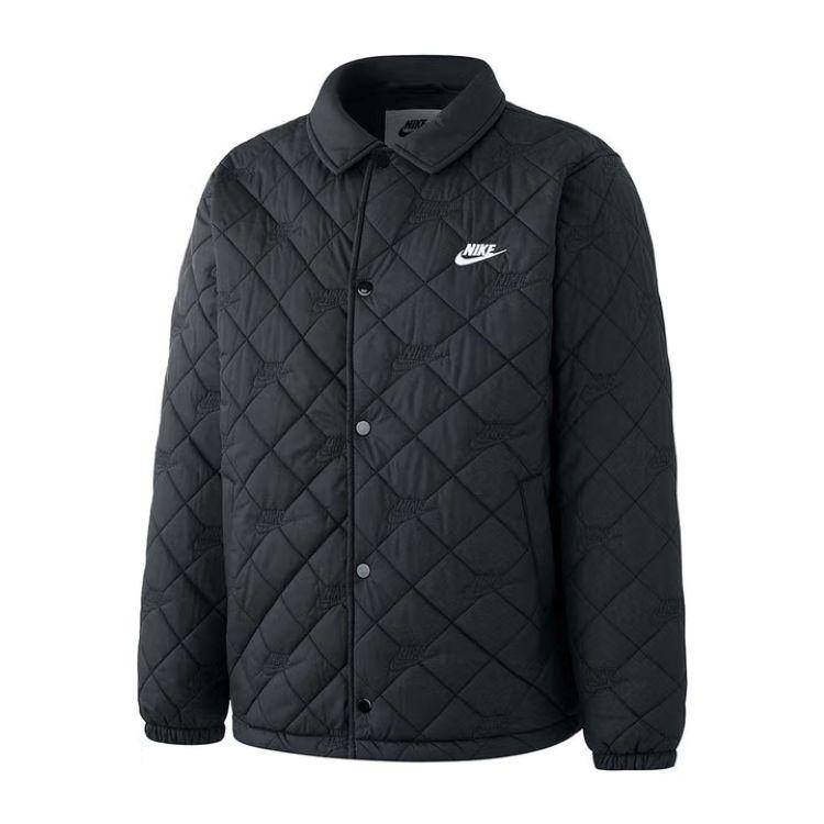 Nike Мужские пуховики С воротником Умеренный пуховик HV1378-010
