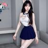 Sexy Lingerie Sexy Backless Pure Desire Wind JK Uniform Seduction Cosplay Onesie