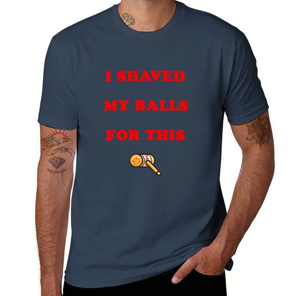 I Shaved My Balls For This Tshirt Moisture Control Sports Tee