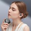 SANSUI Bluetooth Headphones, Bone Conduction Concept, True Wireless, Ear-Hook Style, Noise Reduction, Long Battery Life, Black