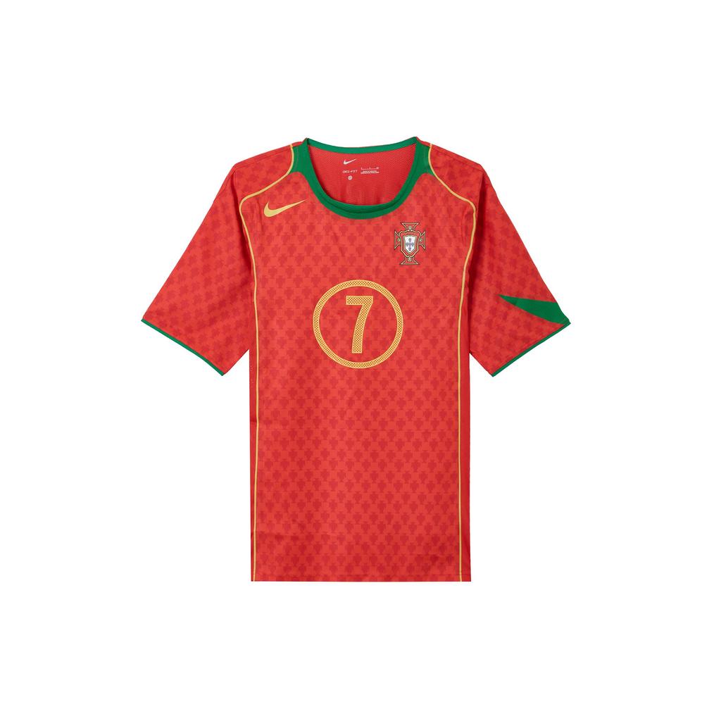 Nike Луиш Фигу Португалия 2004 Переиздание Мужская реплика футболки Nike для футбола HV9708-614