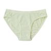 Women's Plus Size Mid-Waist Pure Cotton Solid Color European & American Style Triangle Panties