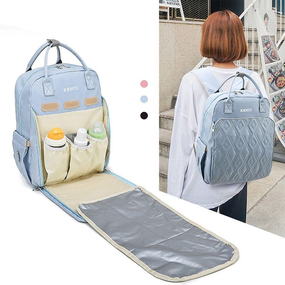 Multi-pocket Mummy Backpack Diaper Bottle Baby Care Organizer Mummy Bag  Baby Accessories