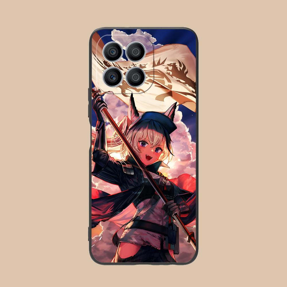 Arknights Grani Matte TPU Mobile Phone Case for Honor 90 80 70 60 50 30 20 10 9 8 7 Pro S SE Lite 5G Colorful Printing Cover
