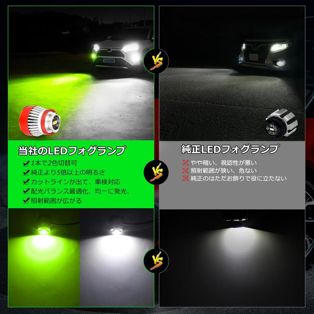 OPPLIGHT L1B Fog Light Super with Memory Vehicle Inspection Compatible with Toyota Hiace Crown 50 Harrier Step Wagon RP L1B LED Fog Light Genuine Fan