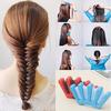 Hair Braider Sponge French Braid Plait Twist Hair Styling DIY Tool Holder Clip