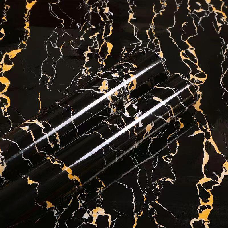 5-метровые 3D мраморные обои и обои Наклейки на стены ПВХ Винил Водонепроницаемые 3D самоклеящиеся обои для настенного стола Гостиная Домашний декор