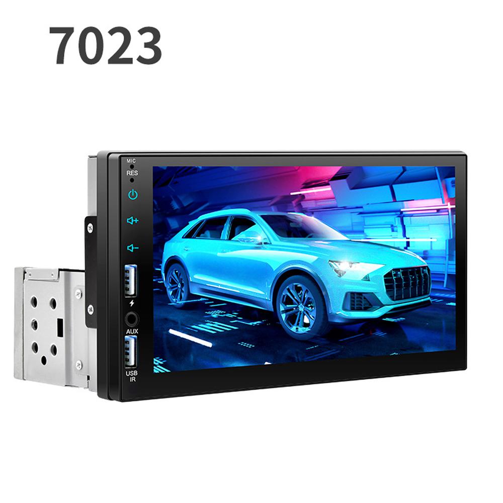 7-дюймовый 1DIN MP5 автомагнитола 7010B/7012B/7018B/7023/универсальная, сенсорный дисплей, FM, USB, Bluetooth, AUX мультимедиа с экраном