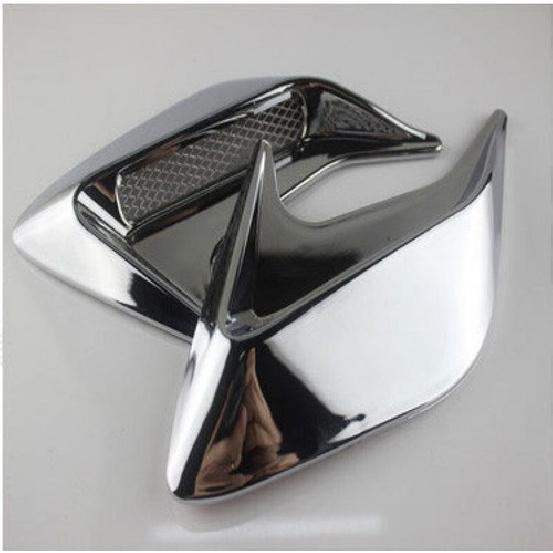 For Car Body Side Trim Parts Decoration Air Vent Inlet 2pc Accessories Universal