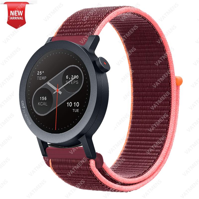Ремешок для смарт-часов CMF Watch Pro 2, сменный браслет, нейлоновый спортивный ремешок-петля, ремешок для CMF Watch Pro 2