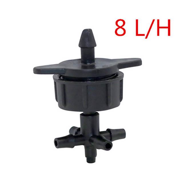 4- сторонняя насадка для орошения сада 2л, 4л, 8л. Подходит для капельного полива