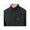 Fred Perry [sharp] Вельветовая рубашка   Ночной зеленый Afpm2438726 Q20 qzgAfpm2438726 Q20