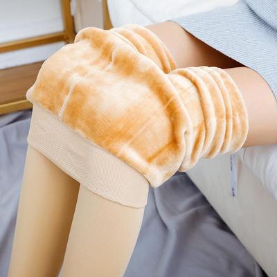 Утолщенные плюшевые леггинсы для женщин, идеально подходящие для осени и зимы, сохраняющие ваши ноги в тепле и стильные.