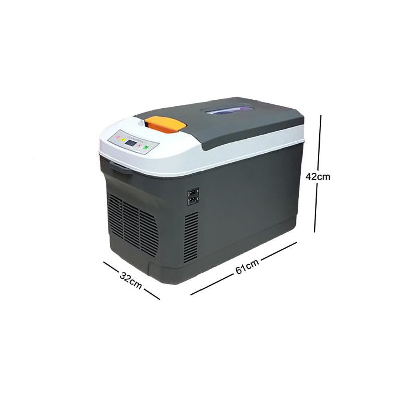 AC220V 35L Auto Mini Refrigerator Car Home Portable Fridge Travel Essentials Icebox Freezer Heater Camping Boating Caravan Bar