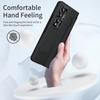 Anti -Dust Shockproof Leather Funda Case For Samsung Galaxy Z Fold4 Fold 4 Fold3 Fold 3 Zfold4 Tempered Glass Screen Film Cases