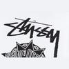 Stussy Летняя новая футболка с круглым вырезом из высококачественного хлопка 2025 года для мужчин и женщин с принтом персонажей, парная футболка