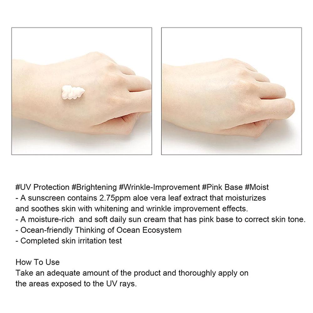 Ежедневный солнцезащитный крем California Aloe, SPF 50+ PA++++, 1,92 жидких унции (57 мл), Природа республики