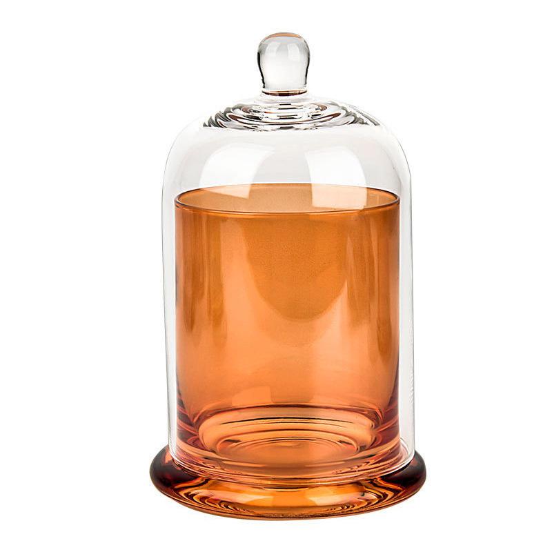 Golden Bell Aroma Diffuser Crystal Glass Candleholder Ornament