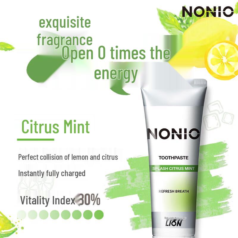 Lion NONIO Зубная паста для свежего дыхания «Цитрусовая мята»