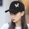 Rhinestone Butterfly Baseball Cap Sunscreen Sun Hat Versatile Peaked Cap  Outdoor