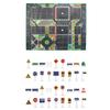 Game Mat Non-deformed Fine Workmanship Plastic Thickened City Traffic Parking Lot Picnic Mat Toy for Kids