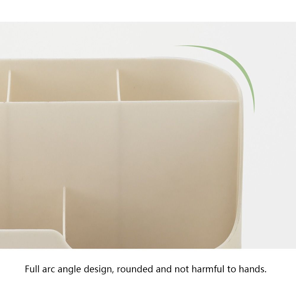 Многофункциональный держатель для ручек Пластиковый настольный органайзер Простой резервуар для хранения Подарок