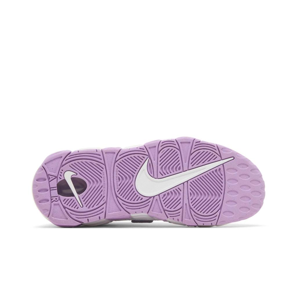 Nike Air More Uptempo Grade School 'White Rush Fuchsia' (Unisex) White / Rush Fuchsia / Rush Fuchsia Kids' Basketball Shoes FN6976 100
