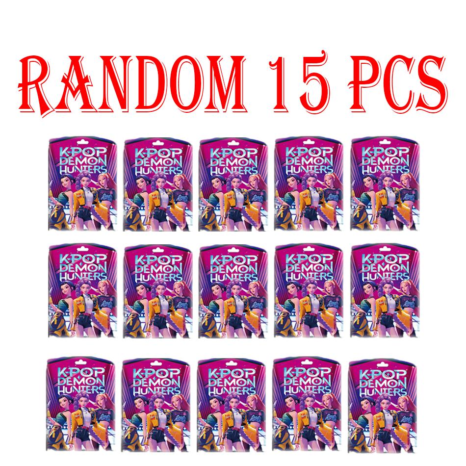 24 pieces/set Kpop Devil Hunter Blind Box Action Derpys Tiger Rumi Mira Zoey Sussy Doll Fan Gift Birthday and Christmas gifts