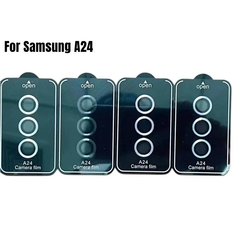 Металлическая защитная пленка для камеры, стекло для Samsung Galaxy A54 A34 A24 A14 5G, защитная пленка для экрана, линза