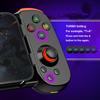 Выдвижной игровой джойстик BT Dual Vibration Wireless Растягивающийся геймпад Игровая консоль Беспроводная ручка для Android/iPhone