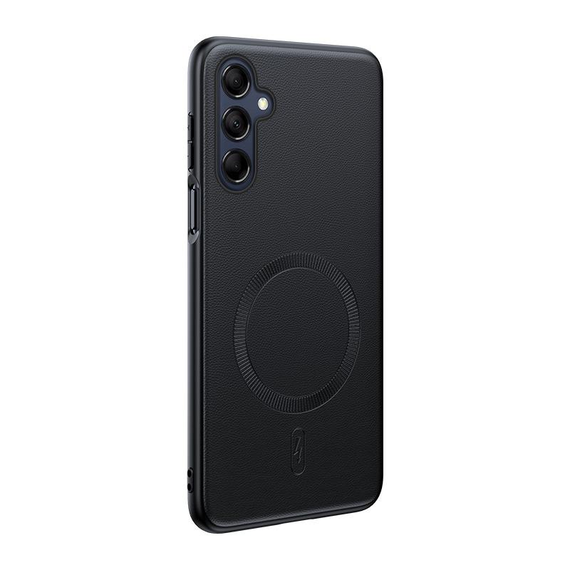 Для Samsung S24 Plus Чехол Магнитная Кожаная Защитная Крышка Для Samsung S24 Plus Защита от Отпечатков Пальцев Нескользящий ПК+ТПУ