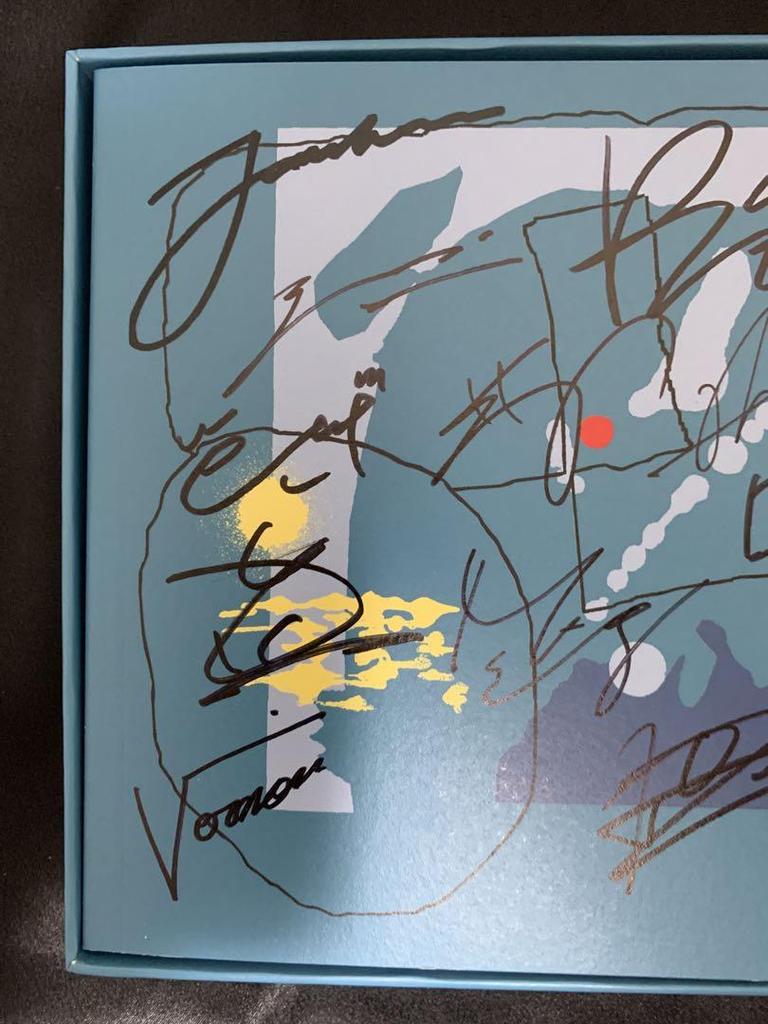 [USED] Autographed SEVENTEEN 12th SPILL THE FEELS Blue