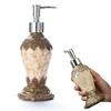 Anti-slip Liquid Hand Lotion Bottle Proof Pump Hand Soap Jar Retro Agate Soap Dispenser  Kitchen