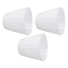 3pcs Fabric Lampshade Pleated Clip On Decorative Lamp Shade for Wall Table Lamp Modern E14 Candle Ch