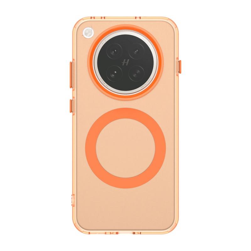 Для чехла OPPO Find X8S Обложка OPPO Find X8S Capas Прозрачный Беспроводная зарядка Кольцевой Магнитный Матовый Прозрачный Fundas OPPO Find X8S