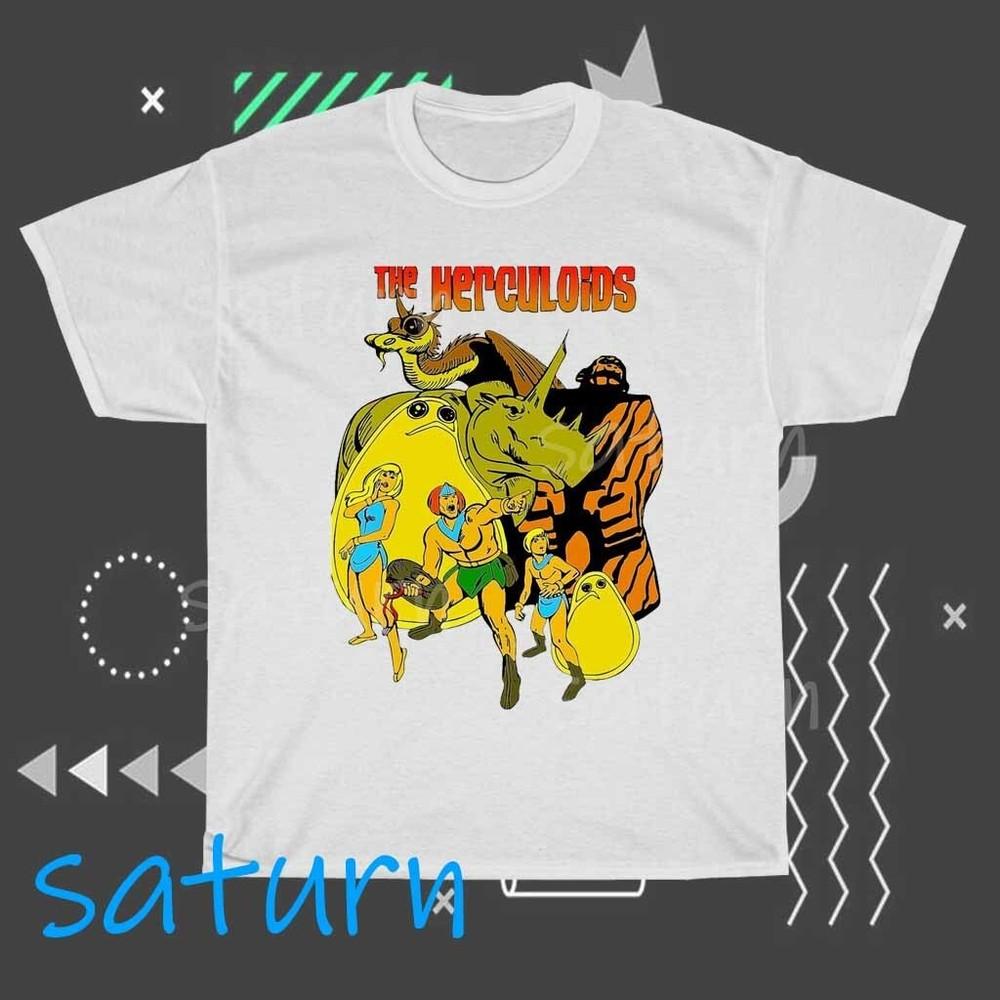 Herculoids Cartoon TV Show Funny Logo T-Shirt Funny Size S to 5XL