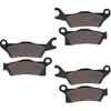 LOCOPOW Outlander Brake Pads For Can Am Outlander 450 500 570 650 700 800 850 1000 1000R Max PRO HD5 HD7 2013 2014 2015 2016 2017 2018    OEM