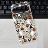 For Google 10 Pro XL Cute Halloween Pumpkin Ghost Bat Pattern Phone Case for Google Pixel 8A 7A 6A 6 7 8 9 10 Pro Soft TPU Cover
