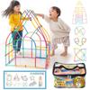 Montessori Educational Toy by Educational Tube Blocks Colors 560 Japanese Toy Indoor Play Years Old and Up Elementary School Students Girls and the